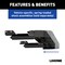 Luverne Impact Shock-Absorbing Rear Bumper Step Fleet Kit, Ford Transit 415358-571501-0 - alternate 7